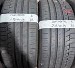 2x235-40-19 Continental Zomer 2x5m €55 Per Band 235 40 19, Auto-onderdelen, Banden en Velgen, Gebruikt, 235 mm, Band(en), Personenwagen
