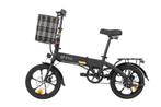 DYU A1F Opvouwbare e-bike 250 Watt motorvermogen topsnelheid, Nieuw, 30 tot 50 km per accu, Ophalen of Verzenden, Minder dan 47 cm
