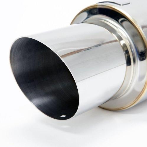 BLOX Racing 76.2mm N1 Angled Tip Muffler Universal -, Auto-onderdelen, Uitlaatsystemen, Ophalen of Verzenden