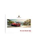 2015 PORSCHE BOXSTER GTS HARDCOVER BROCHURE DUITS, Boeken, Nieuw, Porsche, Author