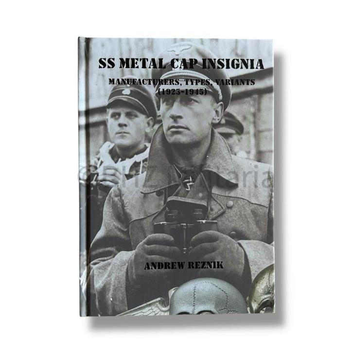 SS Metal Cap Insignia - 2024 - Andrew Reznik, Verzamelen, Militaria | Tweede Wereldoorlog, Boek of Tijdschrift, Verzenden