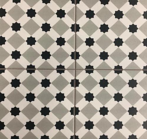 Vloertegel Cifre Cemento Decortegel Firenze Grey Grijs 45x45, Doe-het-zelf en Verbouw, Tegels, 40 tot 60 cm, 40 tot 60 cm, 10 m² of meer