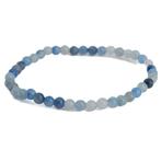 Edelsteen Armband Blauwe Aventurijn (4 mm), Verzenden, Nieuw