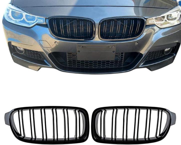 Grillen set | Nieren | BMW 3-serie | F30 / F31 | 2012-2018 |, Auto-onderdelen, Carrosserie en Plaatwerk, Nieuw, BMW, Verzenden