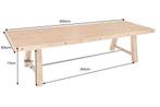 Massieve eettafel FINCA 300cm vintage bruin gerecycled, Huis en Inrichting, Tafels | Eettafels, Ophalen of Verzenden, Nieuw