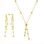 Handmade - 2-delige sieradenset - 14 karaat Geel goud -, Sieraden, Tassen en Uiterlijk