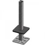 Opbouw standpaal vierkant 80 x 80 mm x 160 cm – 30 x 30 mm