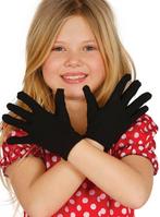 Zwarte Handschoenen Kind 2st, Verzenden, Nieuw