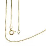 Gouden Venetiaanse schakelketting, Ophalen of Verzenden, Gebruikt, Overige kleuren, Goud