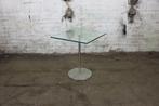 Vierkante tafel | Tweedehands | Glas | RVS | OT218, Verzenden, Gebruikt