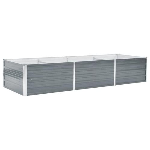 Verhoogde Plantenbak Grijs - OP=OP - Stevige Kwaliteit!, Tuin en Terras, Bloembakken en Plantenbakken, 30 tot 60 cm, 100 cm of meer