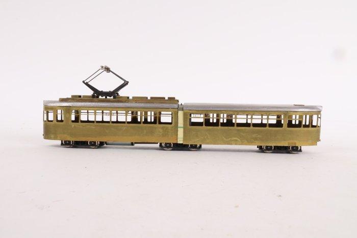 merk niet bekend H0 - Modeltram (1) - Messing Düwag GT6 tram, Hobby en Vrije tijd, Modeltreinen | H0