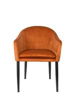 Eetkamerstoel - Bram - Oranje - Fluweel - House of Rebels, Huis en Inrichting, Stoelen, Verzenden, Nieuw