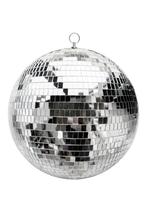 Discobal Ø 30 cm Middelgroot Discobol Zilver Spiegeltjes 10, Hobby en Vrije tijd, Ophalen of Verzenden, Nieuw, Feestartikel, Carnaval