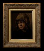 Christian Aigens (1870-1940), Navolger van - La Fille Pauvre