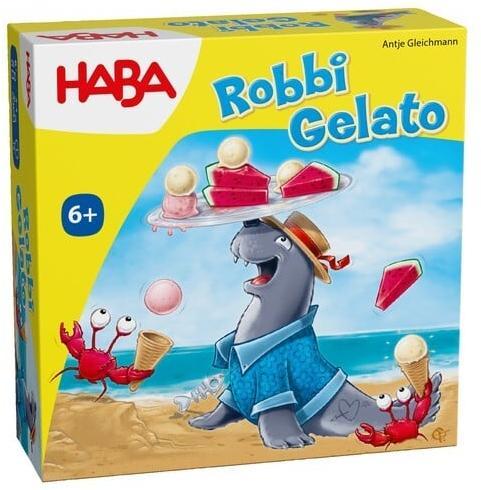 Robbi Gelato | Haba - Kinderspellen, Hobby en Vrije tijd, Gezelschapsspellen | Bordspellen, Nieuw, Verzenden