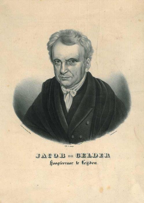 Portrait of Jacobus Jacob de Gelder, Antiek en Kunst, Kunst | Etsen en Gravures
