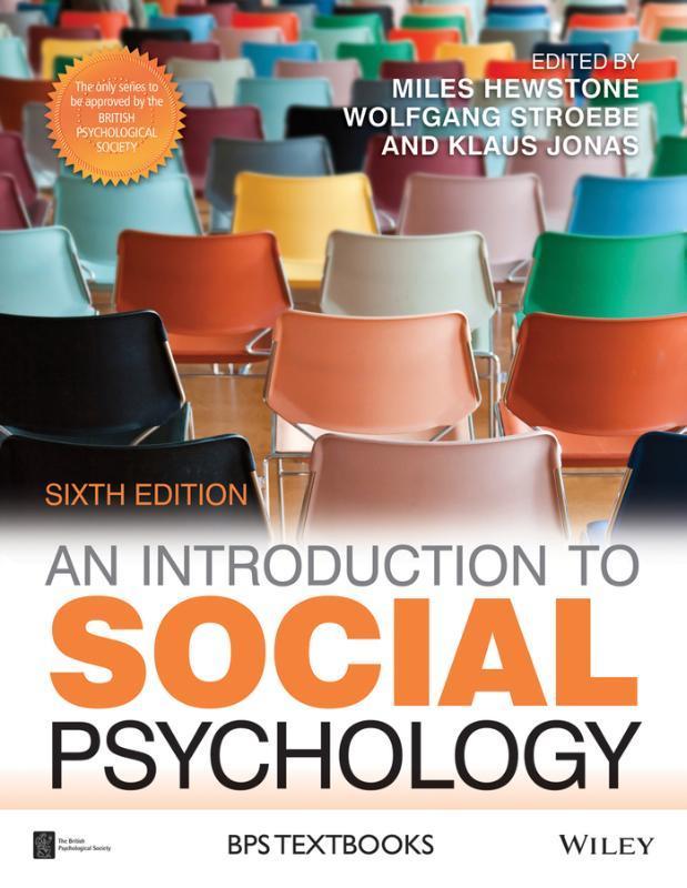 An Introduction to Social Psychology 9781118823538, Boeken, Psychologie, Zo goed als nieuw, Verzenden