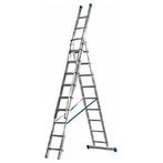 Maxall Reform Ladder Basic Line 3-delig recht 7,20m, Doe-het-zelf en Verbouw, Ladders en Trappen, Nieuw, Ophalen of Verzenden
