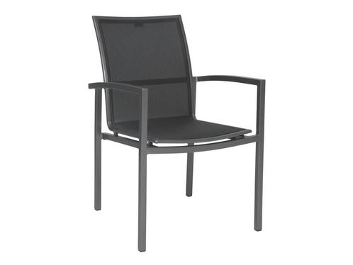 Stern Skelby Stapelstoel Aluminium - Grafiet/zilvergrijs, Huis en Inrichting, Stoelen, Ophalen of Verzenden