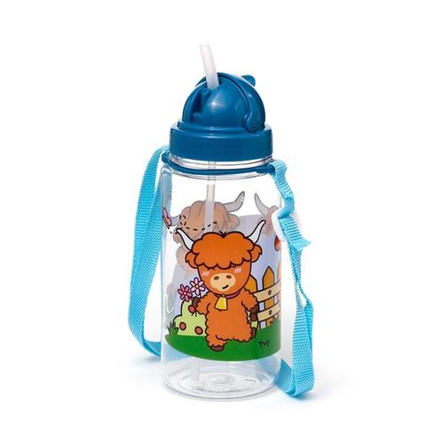 Drinkfles/Waterfles Kind -Highland Cow Schotse Hooglander Ad, Huis en Inrichting, Keuken | Servies, Nieuw, Ophalen of Verzenden