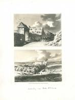Zicht op Waterloo, Antiek en Kunst, Kunst | Etsen en Gravures