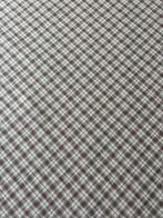 Exclusief Panama-stof 100% katoen, tartan-ruit patroon,