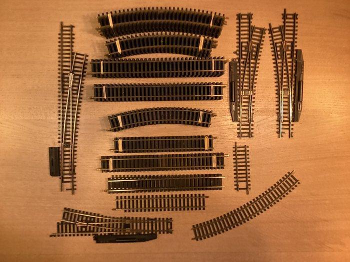 Roco H0 - 4403/4409/4431/4423 - Modeltreinsporen (46) -, Hobby en Vrije tijd, Modeltreinen | H0