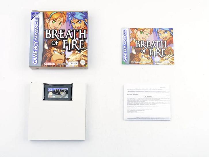 Breath of Fire [Gameboy Advance], Spelcomputers en Games, Games | Nintendo Game Boy, Zo goed als nieuw, Ophalen of Verzenden
