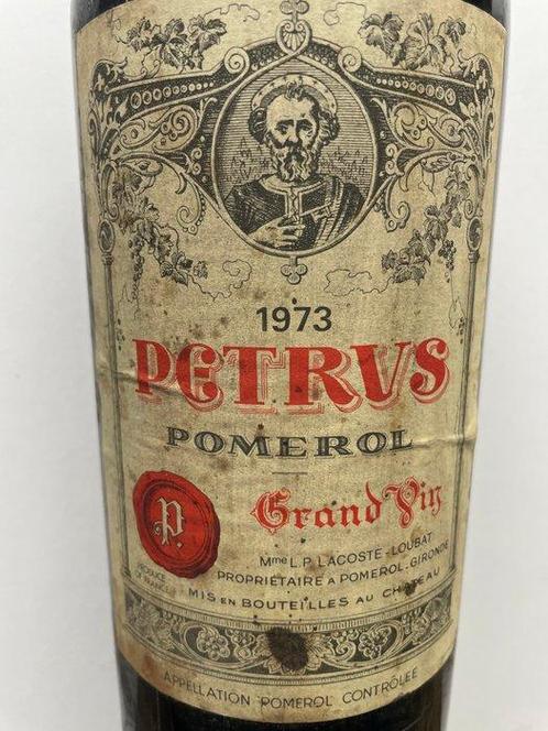 1973 Pétrus - Pomerol - 1 Magnum (1,5 L), Verzamelen, Wijnen