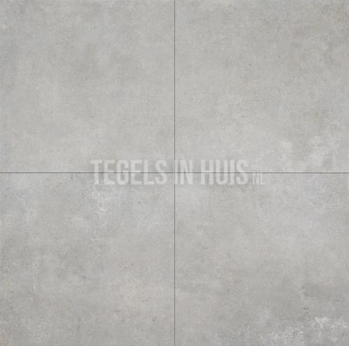 Vloertegel / wandtegel zana grijs 60x60 gerectificeerd r10, Doe-het-zelf en Verbouw, Tegels, Vloertegels, Nieuw, 10 m² of meer