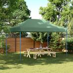 vidaXL Partytent inklapbaar pop-up 440x292x315 cm groen, Tuin en Terras, Verzenden, Nieuw