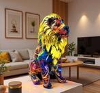 sculptuur, Leone Pop Art - 17 cm - Hars