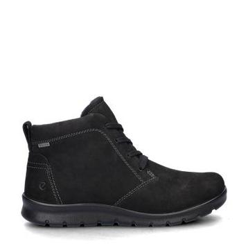 Ecco Babbett veterboots voor dames in het Zwart beschikbaar voor biedingen