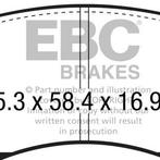 EBC 2022+ Subaru WRX 2.4T Yellowstuff Front Brake Pads -, Ophalen of Verzenden, Nieuw