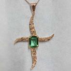 Zonder minimumprijs - Hanger - 9 kt. Roségoud, Zilver -