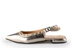 Notre-V Slingbacks in maat 37 Goud | 10% extra korting, Kleding | Dames, Schoenen, Notre-V, Overige kleuren, Verzenden, Zo goed als nieuw