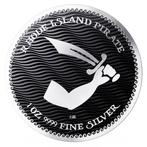 Niue. 2 Dollars 2025 1 oz $2 NZD Niue Rhode Island Pirate -