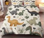 Eenpersoons Dekbedovertrek 140 x 200 - Dinos, Verzenden, Nieuw
