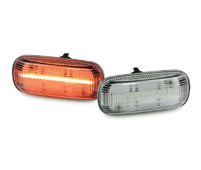 Zijknipperlichten Audi A3 8P, A4 8E, A6 4F C6 Tube chroom, Auto-onderdelen, Overige Auto-onderdelen, Ophalen of Verzenden