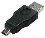 USB Koppelstuk USB - USB Mini - Zwart, Nieuw, Ophalen of Verzenden