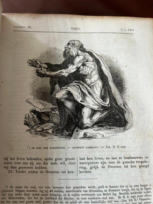 Picture Bible, by D. Broedelet, Reformed minister in, Antiek en Kunst, Antiek | Boeken en Bijbels