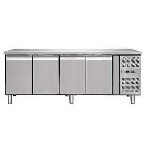 Koelwerkbank  4 DEURS RVS |  Professioneel dynamic koeling, Zakelijke goederen, Horeca | Keukenapparatuur, Nieuw in verpakking