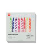 HEMA Waskrijtjes neon - 8 stuks, Verzenden, Nieuw