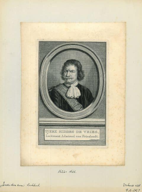 Portrait of Tjerk Hiddes de Vries, Antiek en Kunst, Kunst | Etsen en Gravures