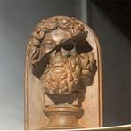 Buste, The union of Zeus and the skull - 16 cm - Keramiek