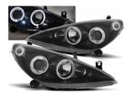 Angel Eyes koplampen Black geschikt voor Peugeot 307, Verzenden, Nieuw, Peugeot