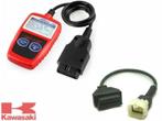 Kawasaki (6 pin) uitlees set, diagnose scanner plus kabel  N, Motoren