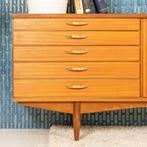 Dressoir | Vintage | Teak | White And Newton |  3174, Minder dan 50 cm, 75 cm of meer, Teakhout, Mid-Century