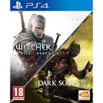 Playstation 4 The Witcher 3: Wild Hunt + Dark Souls III, Spelcomputers en Games, Games | Sony PlayStation 4, Zo goed als nieuw